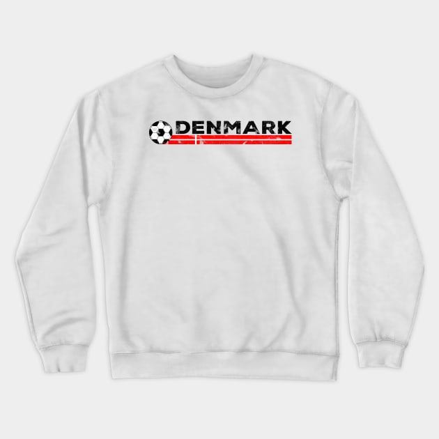 Denmark Football Fan. Denmark Soccer Design Crewneck Sweatshirt by FromHamburg